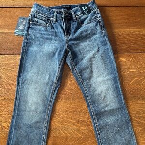 Silver Elyse Capri Jeans